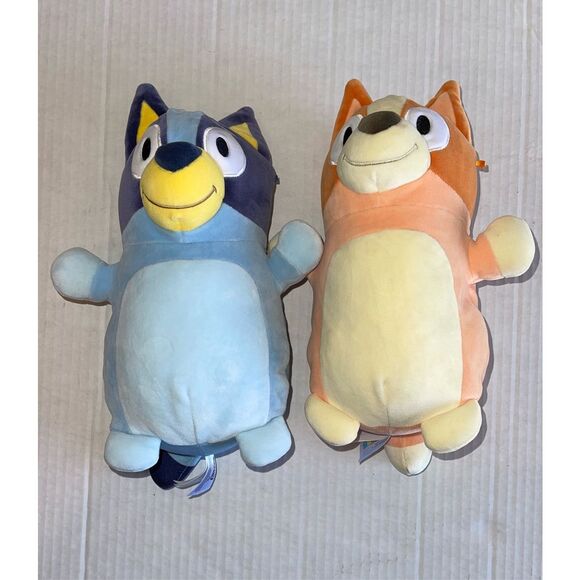 Disney Other - Disney Bluey & Bingo HugMees Plush‎ by Squishmallows 10" squishmallows